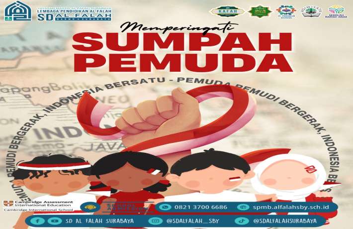 Peringatan Hari Sumpah Pemuda di SD Al Falah Darmo Surabaya