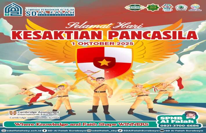 Peringatan Hari Kesaktian Pancasila di SD Al Falah Darmo Surabaya