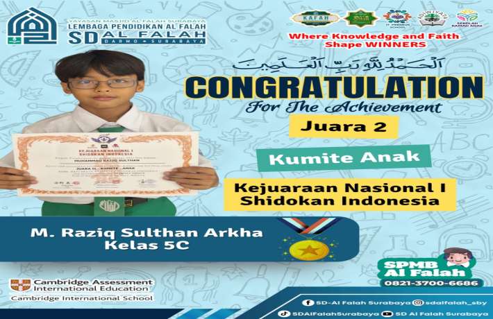 Juara 2 Kumite Anak Kejuaraan Nasional I Shidokan Indonesia